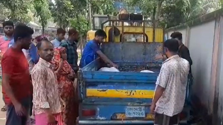 গাজীপুরে ট্রাকের ধাক্কায় ২ শ্রমিক নিহত, আহত ১১