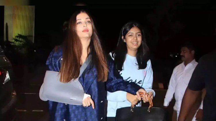 হাতে চোট, মেয়েকে সঙ্গে নিয়ে কানে উড়াল দিলেন ঐশ্বরিয়া