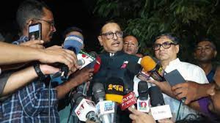 চাপ যতই আসুক আমরা সংবিধানের বাইরে যাব না: ওবায়দুল কাদের