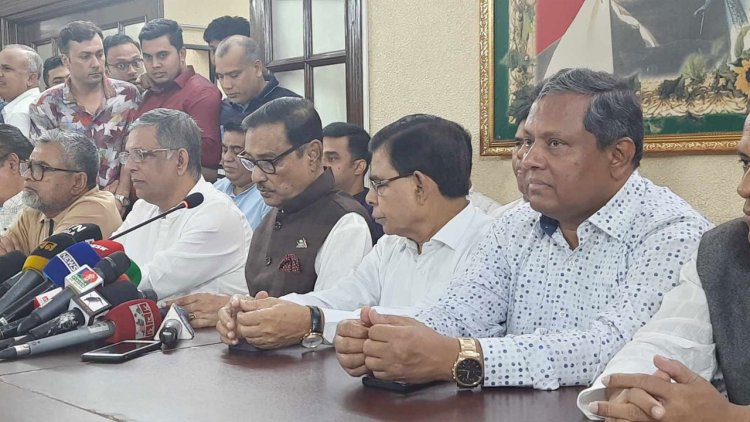 বিএনপি সাহায্যের নামে ফটোশেসন করে : ওবায়দুল কাদের