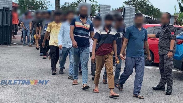 মালয়েশিয়ায় বিভিন্ন অপরাধে ৬৬ বাংলাদেশিসহ ২৭০ অভিবাসী অভিযুক্ত