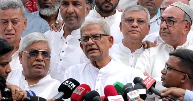 আমরা আন্দোলনে সরাসরি জড়িত নই, নৈতিক সমর্থন রয়েছে: মির্জা ফখরুল
