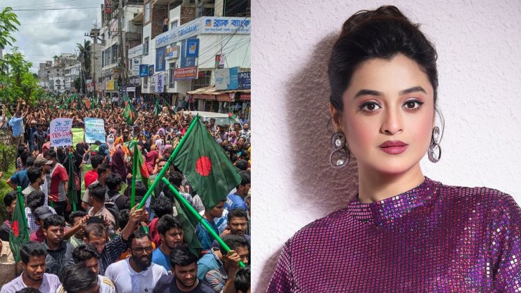 শিক্ষার্থীদের আন্দোলনে পাশে দাঁড়ালেন কলকাতার নায়িকা