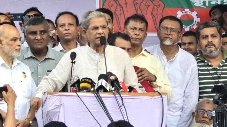 হাসিনার প্রেতাত্মারা শিল্প কারখানায় অরাজক পরিস্থিতি সৃষ্টি করছে: মির্জা ফখরুল