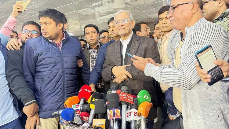 লন্ডনের সফর ভালো ও ফলোপ্রসু হয়েছে- মির্জা ফখরুল
