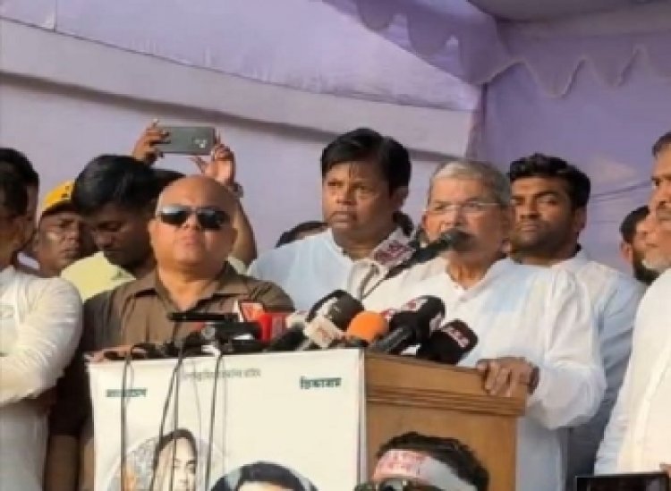 তারেক রহমানের নেতৃত্বে দ্রুত নির্বাচন চাই- ধামরাইয়ে মির্জা ফখরুল